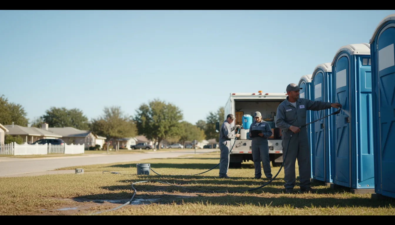 Long-Term Portable Toilet Rental in Good Hope, IL near me